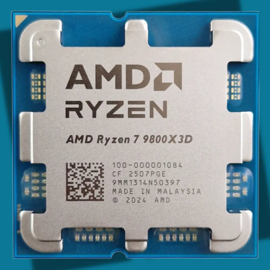AMD Ryzen 7 9800X3D 8-Core AM5 OEM Tray CPU/Processor – PC Tec UK AMD Ryzen 7 9800X3D 8-Core AM5 OEM Tray CPU/Processor – PC Tec UK