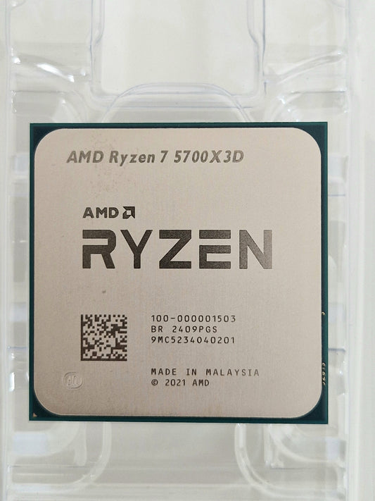 Clearance - AMD Ryzen 7 5700X3D AM4 OEM Tray CPU/Processor