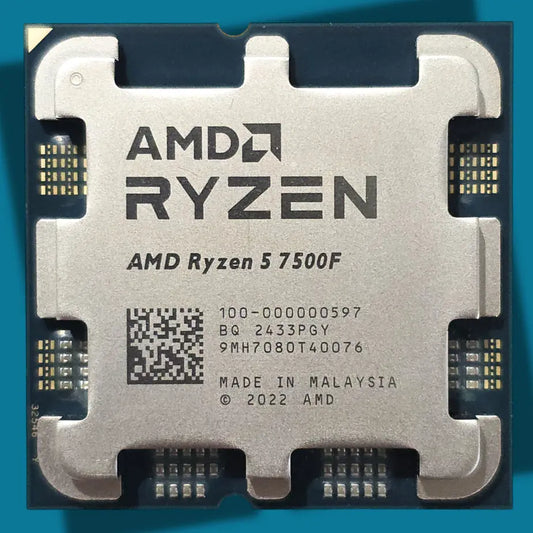 AMD Ryzen 5 7500F 6-Core AM5 OEM Tray CPU – Tested Working