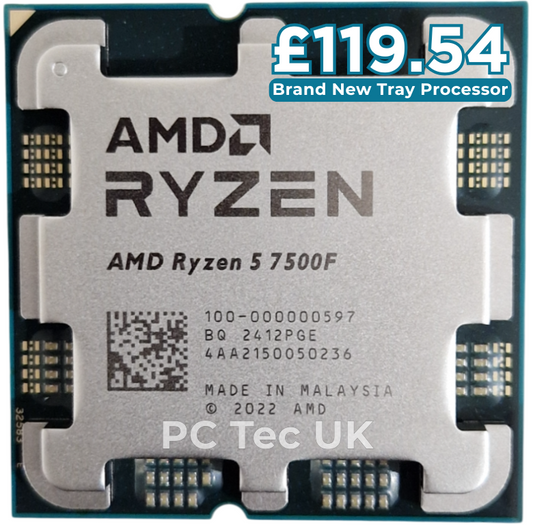 New AMD Ryzen 5 7500F Tray Processor