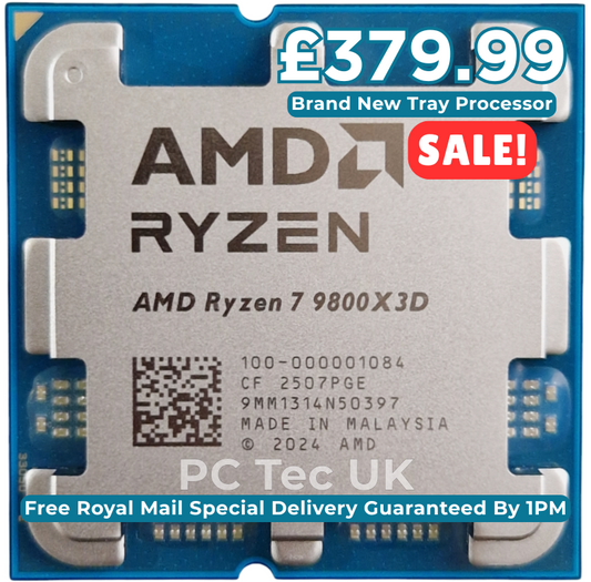 New AMD Ryzen 7 9800X3D AM5 Tray Processor